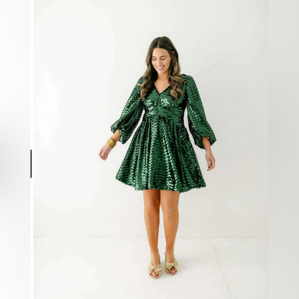 NWT Alden Adair Cher dress in Tinsel
